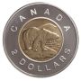 1996 Canada $2 Polar Bear Toonie Coin
