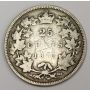 1870 Canada 25 cents G4