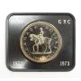 RCMP 1973 VIP silver $1 Centennial dinner Ottawa officers 