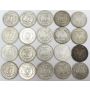 20x Morgan silver dollars 1880 to 1903 