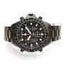   Chase Durer Mens Fighter Command Black Alarm Chronograph Watch 