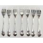 800 Silver Flatware Modern European Fish Cutlery Set