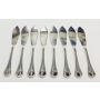 800 Silver Flatware Modern European Fish Cutlery Set