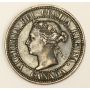 1891 Canada cent LDLL large date VF25