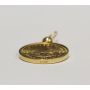 1/10 Oz 1984 22k Gold Krugerrand in 14k Bezel Pendant