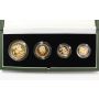 2004 Great Britain gold sovereigns 4-coin set  Cameo Proof