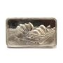 .999 1000 grains silver bar Opera House Sydney s#43 Jacques Cartier Mint 1974