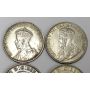 Canadas first three silver dollars 1935 1936 1937 & 1939 