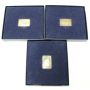 3 x Tall Ships Of The World 1/2 Oz .999 Fine Silver Bars  Lombardo