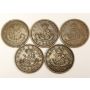 Bank of Upper Canada One Penny tokens  F to AU