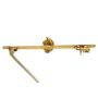 British placer Gold Nugget & Diamond on 1.75 inch 15ct bar pin 