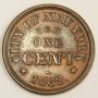 1863 I O U One Cent City of New York large Indian Head Cent token 