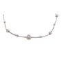 1.51ct Diamonds 18K white gold 16.5 inch Necklace 