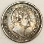 1834 Great Britain 1 1/2 Pence silver coin VF20 