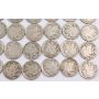 1916 to 1930s  Buffalo Nickels  40-coins with readable dates  GOOD-VF+ see list