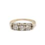 14K Yellow Gold Ladies Diamond Ring 0.75ctw Round Brilliant SI1 Clarity Size 7