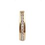10 Karat Yellow Gold Ladies Diamond Leverback Earrings