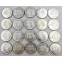 20x 1965 Type III Canada Silver Dollars original Uncirculated