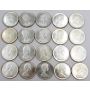 20x 1965 Type III Canada Silver Dollars original Uncirculated