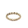 Pandora 14K Gold & Black Diamond Bubble Ring