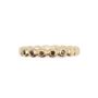 Pandora 14K Gold & Black Diamond Bubble Ring