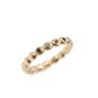Pandora 14K Gold & Black Diamond Bubble Ring
