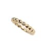 Pandora 14K Gold & Black Diamond Bubble Ring