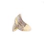 1.14ct Diamond ring 98x round brilliant & tapered Baguette Diamonds
