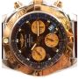 Breitling Chronomat 44 Mens Automatic Gold and Stainless Watch CB011012