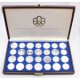 Olympics 1976 Montreal 28-coin set all Proof contains 30+ ounces pure silver 