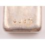 10 oz JM Johnson Matthey 999 Poured Vintage Silver Bar. 