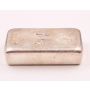 10 oz JM Johnson Matthey 999 Poured Vintage Silver Bar. 
