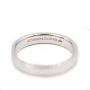 Tiffany & Co Diamond Platinum 4mm Wedding Milgrain Band 