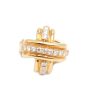 Tiffany & Co. 18k Gold Signature X Diamond Earrings 0.75 cts VVS