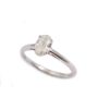 1.25ct Oval cut Canadian Diamond 14K wg ring 
