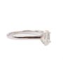 1.25ct Oval cut Canadian Diamond 14K wg ring 