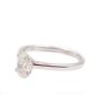 1.25ct Oval cut Canadian Diamond 14K wg ring 