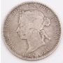 1870 Canada 25 cents VG