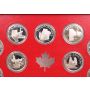 Provinces of Canada 388 grams of .925 pure silver Franklin Mint Gem Proof