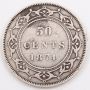 1874 Newfoundland 50 Cents VG+