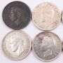 10x 1949 Canada Silver Dollars 10-coins