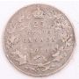 1910 Canada 25 cents VG/F