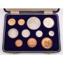 1952 South Africa Gold and Silver 11-coin set only 3000 sets issued Choice Proof