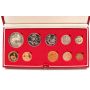 1980 South Africa Gold and Silver 10-coin set only 10k sets issued Choice Proof