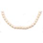 Akoya Pearl necklace 14K yg ornate clasp 