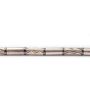 Tiffany & Co. Sterling Silver & Hematite Zig Zag Aztec type