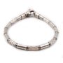 Tiffany & Co. Sterling Silver & Hematite Zig Zag Aztec type