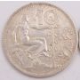 1931 and 1932 Czechoslovakia 10 Korun silver coins 
