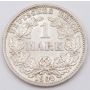 1908 D Germany 1 Mark silver coin Choice AU