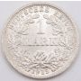 1915 F Germany 1 Mark silver coin Choice UNC